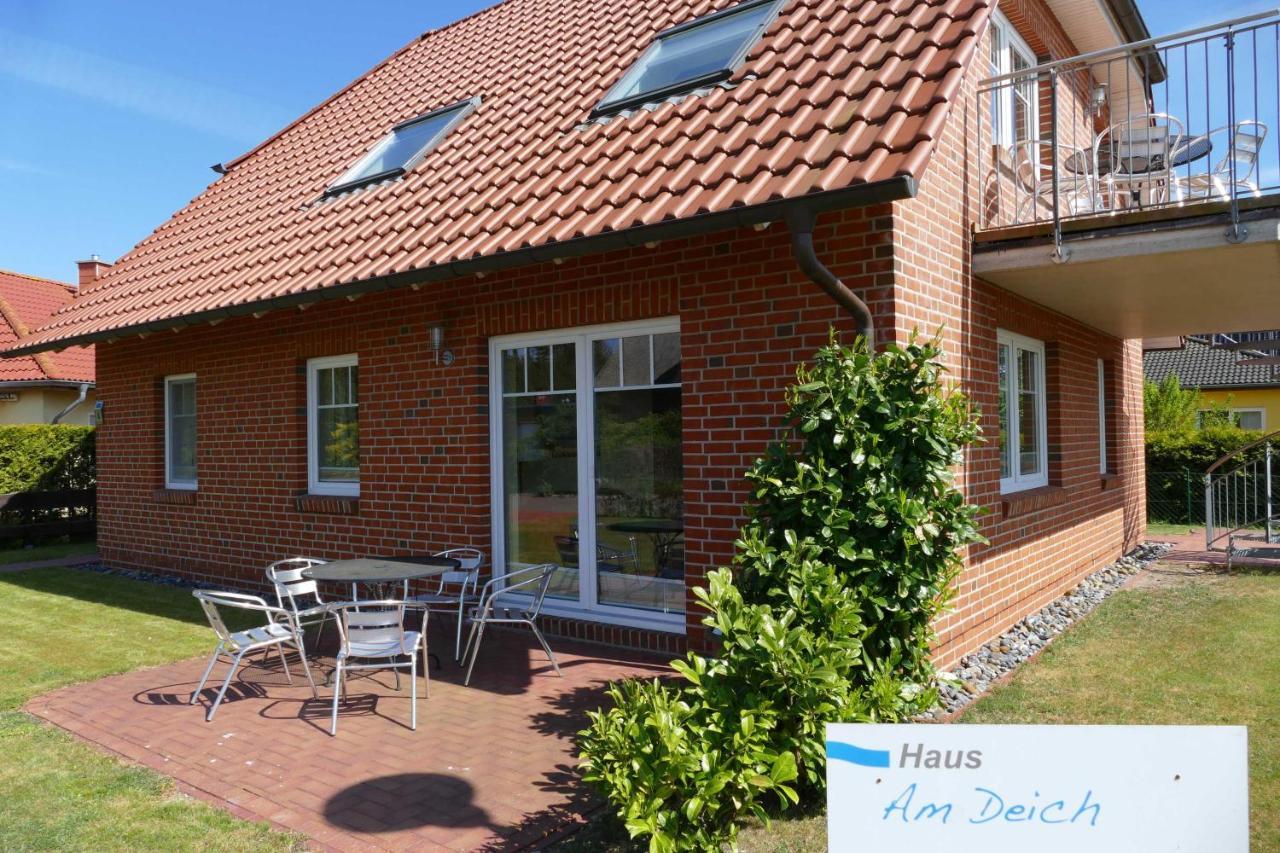 Haus Am Deich Feriendomizil Mit Balkon Apartment Baabe Exterior photo